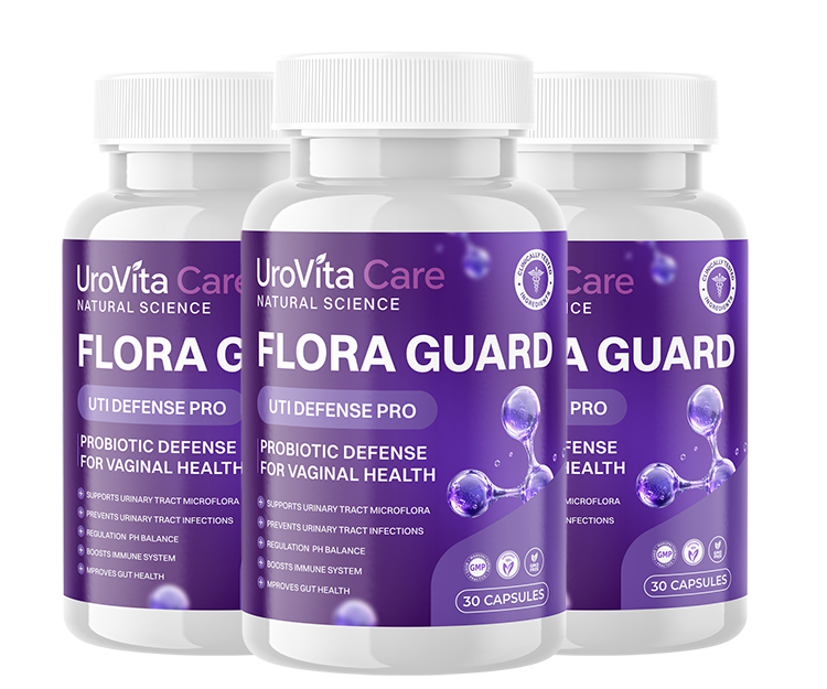 UroVita Care Flora Guard capsules bottle